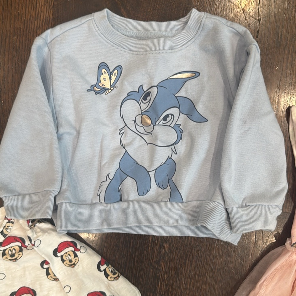 Bundle of 2T Disney themed clothes. Brands include Monica and Andy and Gap. - Picture 5 of 14